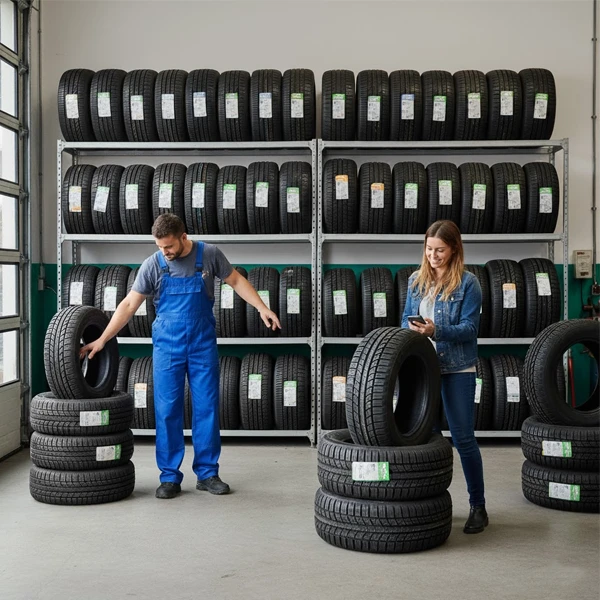 Service Tyre cambio gomme